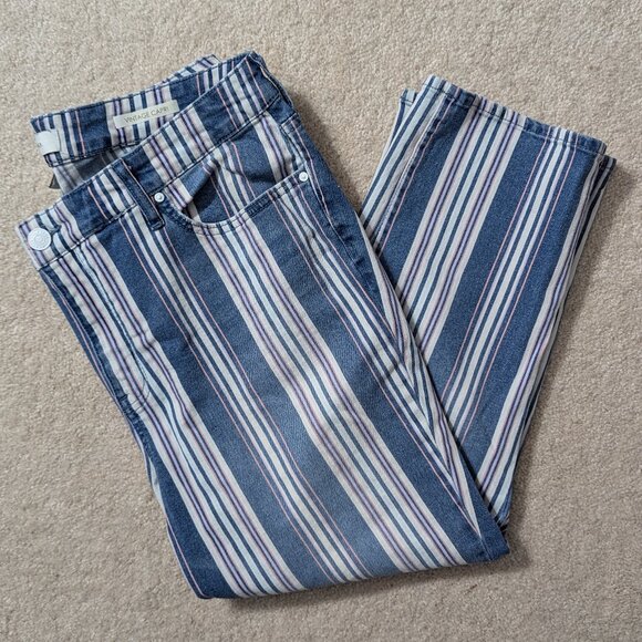 NWOT Striped Vintage America Jeans - Picture 1 of 4